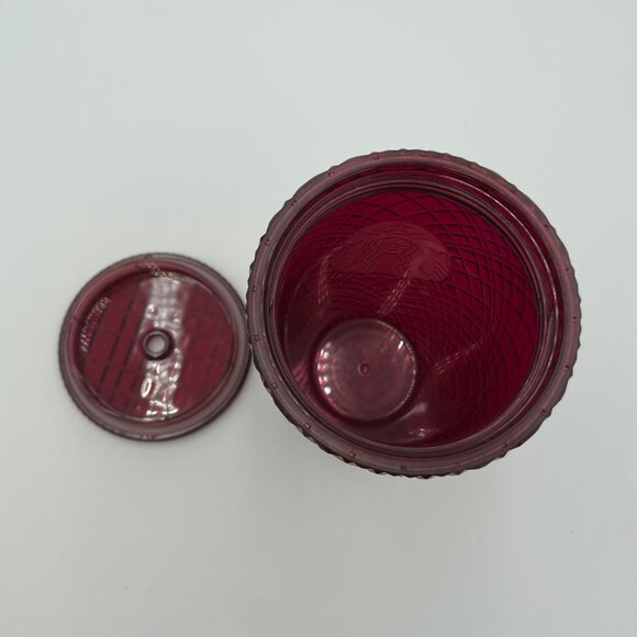 Starbucks Red Textured Studded Tumbler (16 oz, 2021) – Reusable Cold Cup - Picture 2 of 5